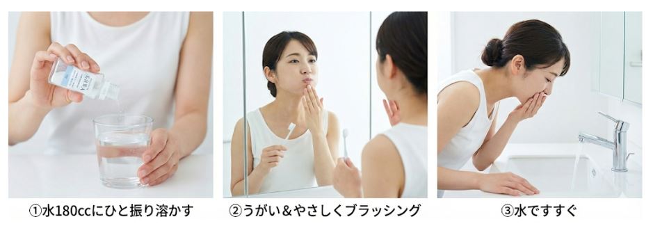 使い方3ステップ